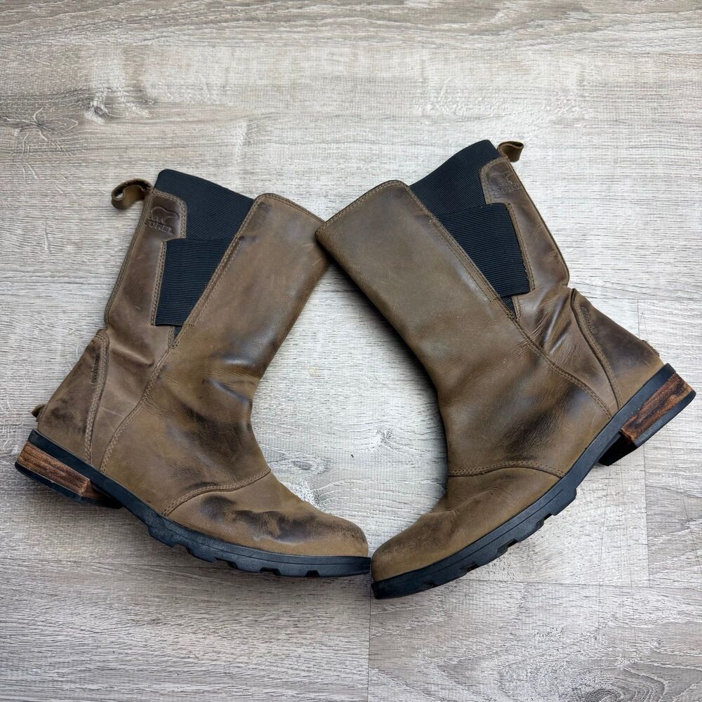 Sorel Women's Emelie Mid-Boot in Elk, Size 8 Women's